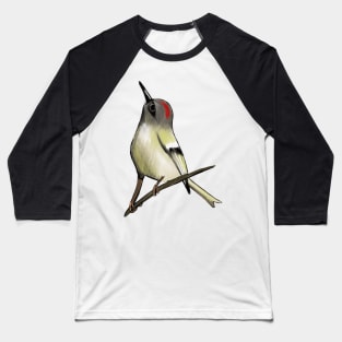 Ruby-Crowned Kinglet Baseball T-Shirt